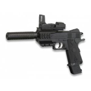 Pistola aire suave con silenciador Cyma