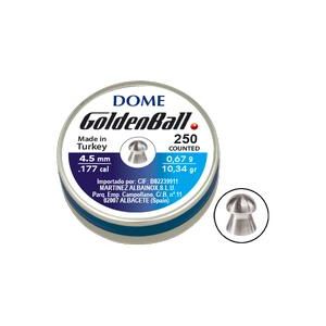 Balinesde plomo GoldenBall Dome 4 5 mm