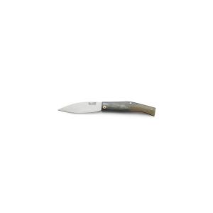 Navaja Pallarès Busa Nº0 de 8 cm con hoja de acero carbono y asta de buey