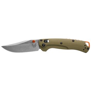 Navaja Benchmade Mini Taggedout 15534 con hoja de acero CPMS45VN de 7.7 cm y empuñadura de G-10 de 10.4 cm