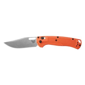 Navaja Benchmade Taggedout  15535 con hoja de acero CPM 154 de 8.9 cm y empuñadura de Grivory (material compuesto) de 11.8 cm