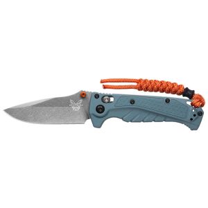 Navaja Benchmade Mini Adira 18065 con hoja de acero Acero CPM MagnaCut de 8.2 cm y empuñadura de Grivory (material compuesto) de 10.8 cm