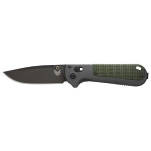 Navaja Benchmade Redoubt  430BK con hoja de acero CPM D2 de 9.0 cm y empuñadura de Grivory (material compuesto) de 12.1 cm