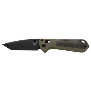 Navaja Benchmade Redoubt  431BK-1 con hoja de acero CPM D2 de 9.0 cm y empuñadura de Grivory (material compuesto) de 12.0 cm