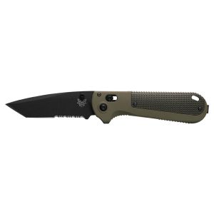 Navaja Benchmade Redoubt  431SBK-1 con hoja de acero CPM D2 de 9.0 cm y empuñadura de Grivory (material compuesto) de 12.0 cm