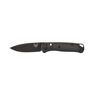 Navaja Benchmade Mini Bugout 533BK-2 con hoja de acero Acero CPM S30V de 7.2 cm y empuñadura de CF-Elite (fibra de carbono reforzada) de 9.3 cm