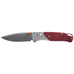Navaja Benchmade Bugout 535-09 con hoja de acero Acero CPM S90V de 8.2 cm y empuñadura de aluminio de 10.8 cm