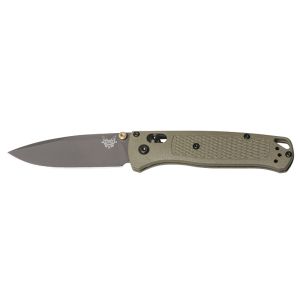 Navaja Benchmade Bugout 535GRY-1 con hoja de acero Acero CPM S30V de 8.2 cm y empuñadura de Grivory (material compuesto) de 10.8 cm
