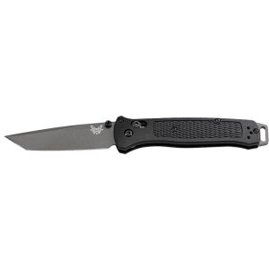 Navaja Benchmade Bailout 537GY con hoja de acero CPM 3V de 8.6 cm y empuñadura de Aluminio/Grivory de 11.3 cm