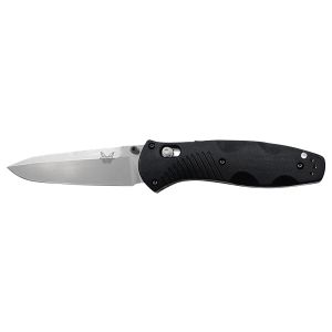 Navaja Benchmade Barrage 580 con hoja de acero 154CM de 9.1 cm y empuñadura de Valox (plástico reforzado) de 12.1 cm