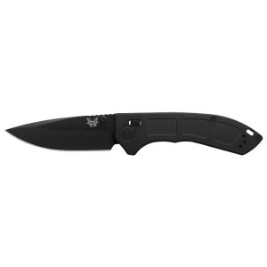 Navaja Benchmade Narrows 748BK-01 con hoja de acero M390 de 8.7 cm y empuñadura de Titanio de 11.7 cm