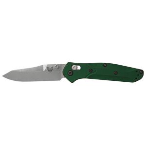Navaja Benchmade Mini Osborne 945 con hoja de acero Acero CPM S30V de 7.4 cm y empuñadura de aluminio de 9.8 cm