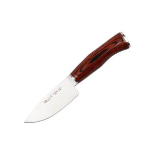Compra aquí tu Cuchillo Muela CS-11R con hoja de acero MoVa de 10 cm y empuñadura de madera prensada coral de 12 cm en color marrón, ¡Somos su tienda en Albacete!
