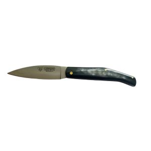 Navaja Cudeman Solsona 443-A hoja de acero 420 de 9 cm y empuñadura de cuerno de toro de 11 cm