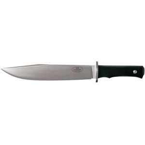 Cuchillo Fällkniven Modern Bowie MB con hoja de acero Lam. CoS de 25.4 cm y empuñadura de Thermorun (material de polímero resistente) de 13.3 cm