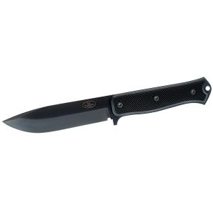 Cuchillo Fallkniven S1XB TUNGSTEN CARBIDE con hoja de acero LAM COS de 13,2 cm y empuñadura de thermorun