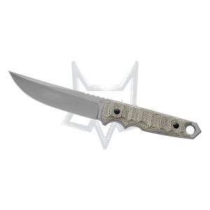 Cuchillo Fox Ryu FX-634 MOD con hoja de acero Niolox de 13 cm y empuñadura de Micarta de 14 cm