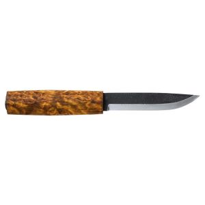 Cuchillo nórdico finlandes Helle VIKING 096 con hoja de acero 12c27 de 11 cm y empuñadura de madera