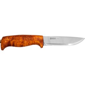 Cuchillo nórdico HELLE 310 Gaupe con hoja de acero 12C27 de 10.7 cm y empuñadura de Abedul de 11.5 cm