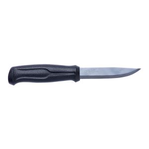 Cuchillo morakniv 510 con hoja de acero Carbono de 9.5 cm y empuñadura de Caucho de 11.3 cm