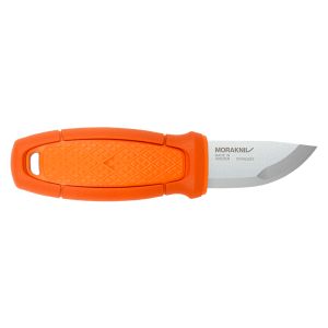 Cuchillo Morakniv Eldris - Edición Limitada naranja con hoja de acero 12C27 (inox) de 5.9 cm y empuñadura de Polímero de 8.4 cm