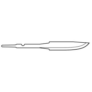 Hojas sueltas Morakniv Classic 1/0 con hoja de acero Carbono de 9.2 cm y empuñadura de / de 7.7 cm