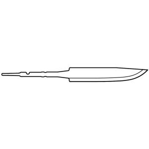 Hojas sueltas Morakniv Classic 3 con hoja de acero Carbono de 15.0 cm y empuñadura de / de 11.0 cm