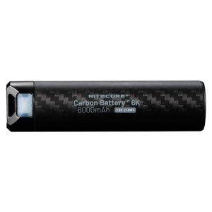 Batería externa de carbono 6K - 6000mAh - Nitecore C6K