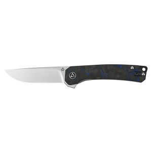 Navaja Osprey shredded con hoja de acero Acero inoxidable 14C28N de 8.2 cm y empuñadura de G10 Carbono de 10.8 cm