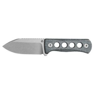 Cuchillo Canary con hoja de acero Acero inoxidable 14C28N de 6.3 cm y empuñadura de Micarta de 7.0 cm