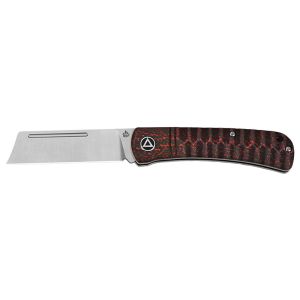 Navaja Hedgehog con hoja de acero Acero inoxidable 14C28N de 7.3 cm y empuñadura de Fibra de carbono de 9.5 cm