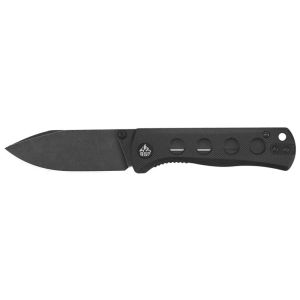 Navaja Canary Black con hoja de acero Acero inoxidable 14C28N de 7.2 cm y empuñadura de G10 de 9.5 cm