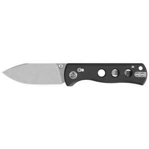 Navaja Canary Glyde con hoja de acero Acero inoxidable 14C28N de 7.2 cm y empuñadura de G10 de 9.5 cm