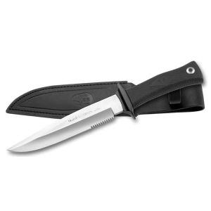 Muela Cuchillo SCORPION-18W hoja de acero MoVa de 18 cm y empuñadura de goma.