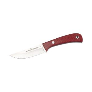 Compra aquí tu Cuchillo Muela TERRIER-9Y/K con hoja de acero Nitro-42 de 9 cm y empuñadura de micarta de 10 cm, ¡Somos su tienda en Albacete!