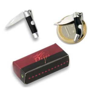 Navaja Machete con hoja de acero 3Cr13Mov de 1.70 cm y empuñadura de ABS/Negro de 2.30 cm