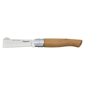 Navaja Extremeña Injertar 01784 con hoja de acero 3Cr13Mov de 7,5 cm y empuñadura de Madera Natural de 11 cm.