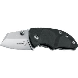 Navaja Böker Plus DW-2 01BO574 con hoja de acero AUS8 de 4,10 cm y empuñadura de zytel de 6,10 cm