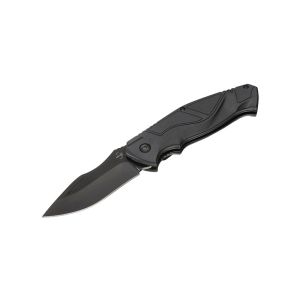 Navaja Böker Plus All Black Pro 42 01BP0055 con hoja de acero D2 de 8 cm y empuñadura de Sintético de 11.5 cm