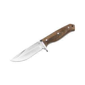 Cuchillo Böker Plus Walnut Drop 02BP0013 con hoja de acero 440A de 10.8 cm y empuñadura de Nogal de 11.9 cm