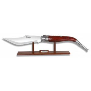 Navaja Bandolera Super-Gigante con hoja de acero 3Cr13Mov de 35.00 cm y empuñadura de estamina/Rojo de 42.00 cm