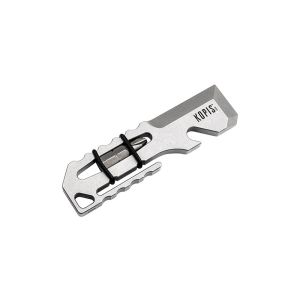 Cuchillo Böker Plus Grift 09BP0020 con hoja de acero Nitro-V de 4 cm y empuñadura de Acero de 4.9 cm