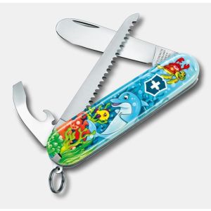 NAVAJA VICTORINOX "Mi primera Victorinox." Edición DOLPHIN (Delfín) 0.2373.E1