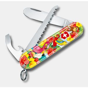 NAVAJA VICTORINOX "Mi primera Victorinox." Edición PARROT (loro) 0.2373.E3