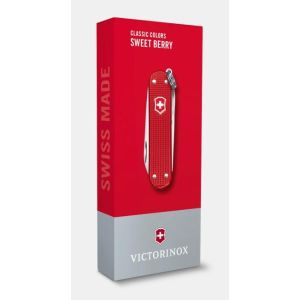 NAVAJA VICTORINOX CLASSIC SD ALOX, ROJA 0.6221.201G