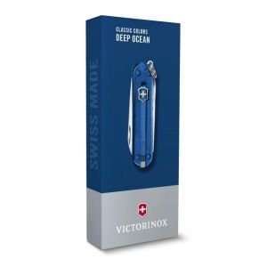 NAVAJA VICTORINOX CLASSIC SD COLORS, OCÉANO PROFUNDO 0.6223.T2G