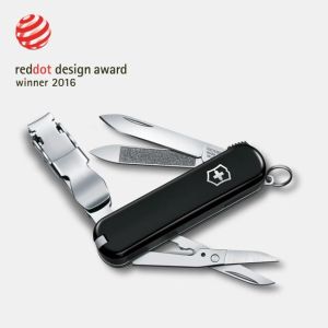 NAVAJA VICTORINOX NAIL CLIP 580, NEGRO 65 MM, 8 USOS 0.6463.3