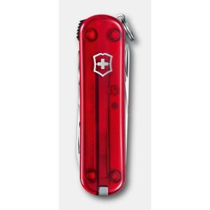 NAVAJA VICTORINOX NAIL CLIP 580, ROJA TRANSLUCIDA 65 MM, 8 USOS 0.6463.T