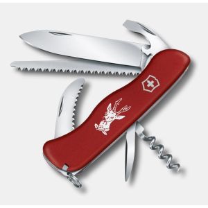 NAVAJA VICTORINOX HUNTER, ROJA 0.8573