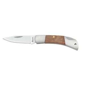 Navaja con hoja de acero 3Cr13MoV de 4.30 cm y empuñadura de estamina de 5.80 cm